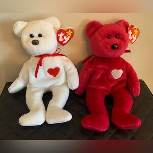 2 TY Beanie Original Baby